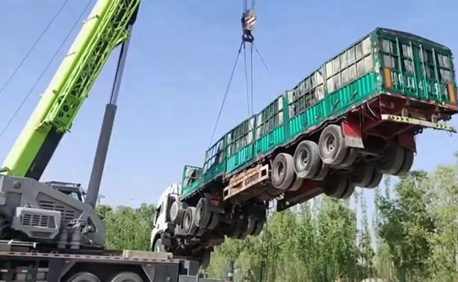 宁阳道路脱困救援案例